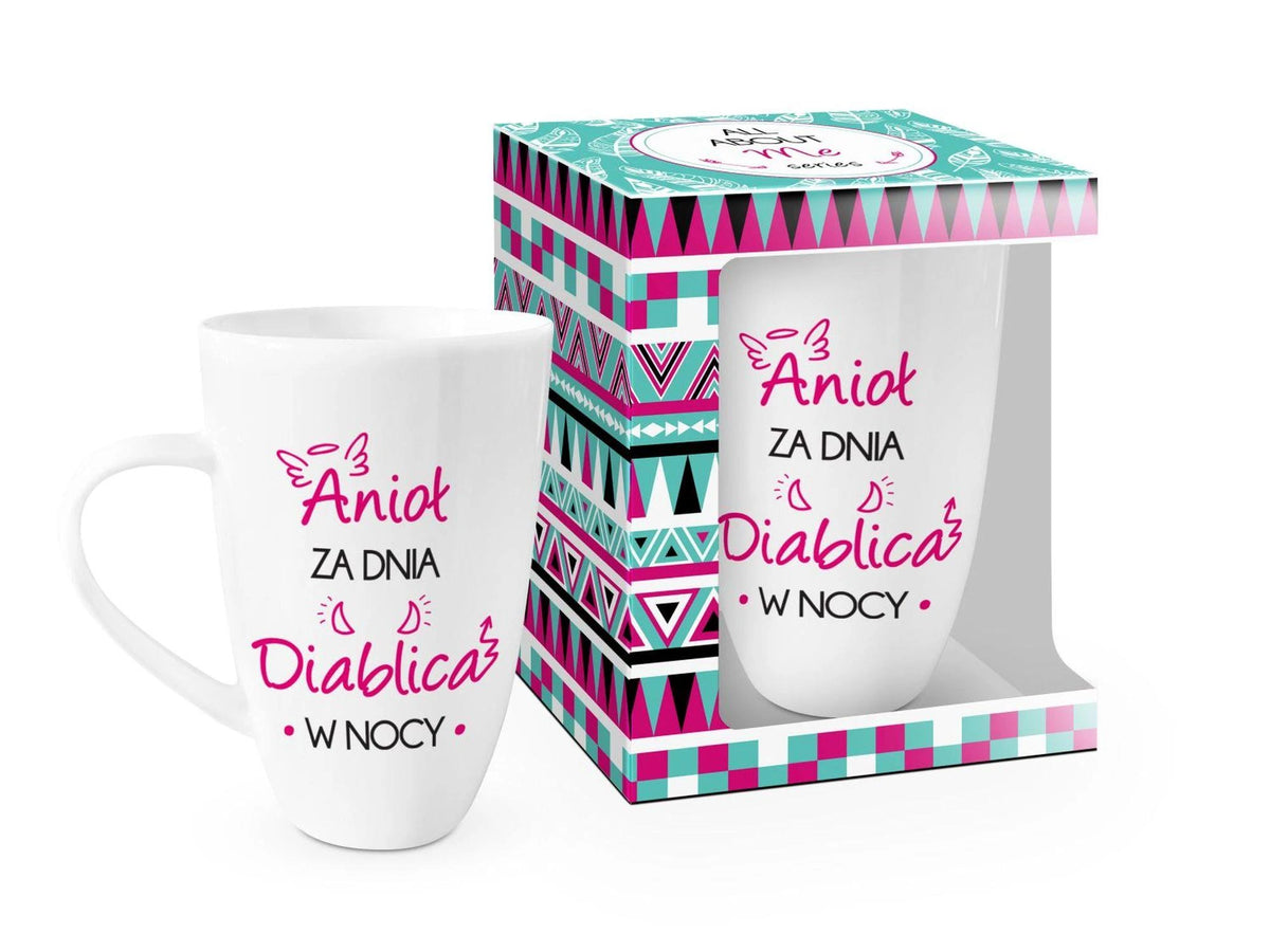 Tazza kubek NBC wysoka baryłka Anioł | BGtech
