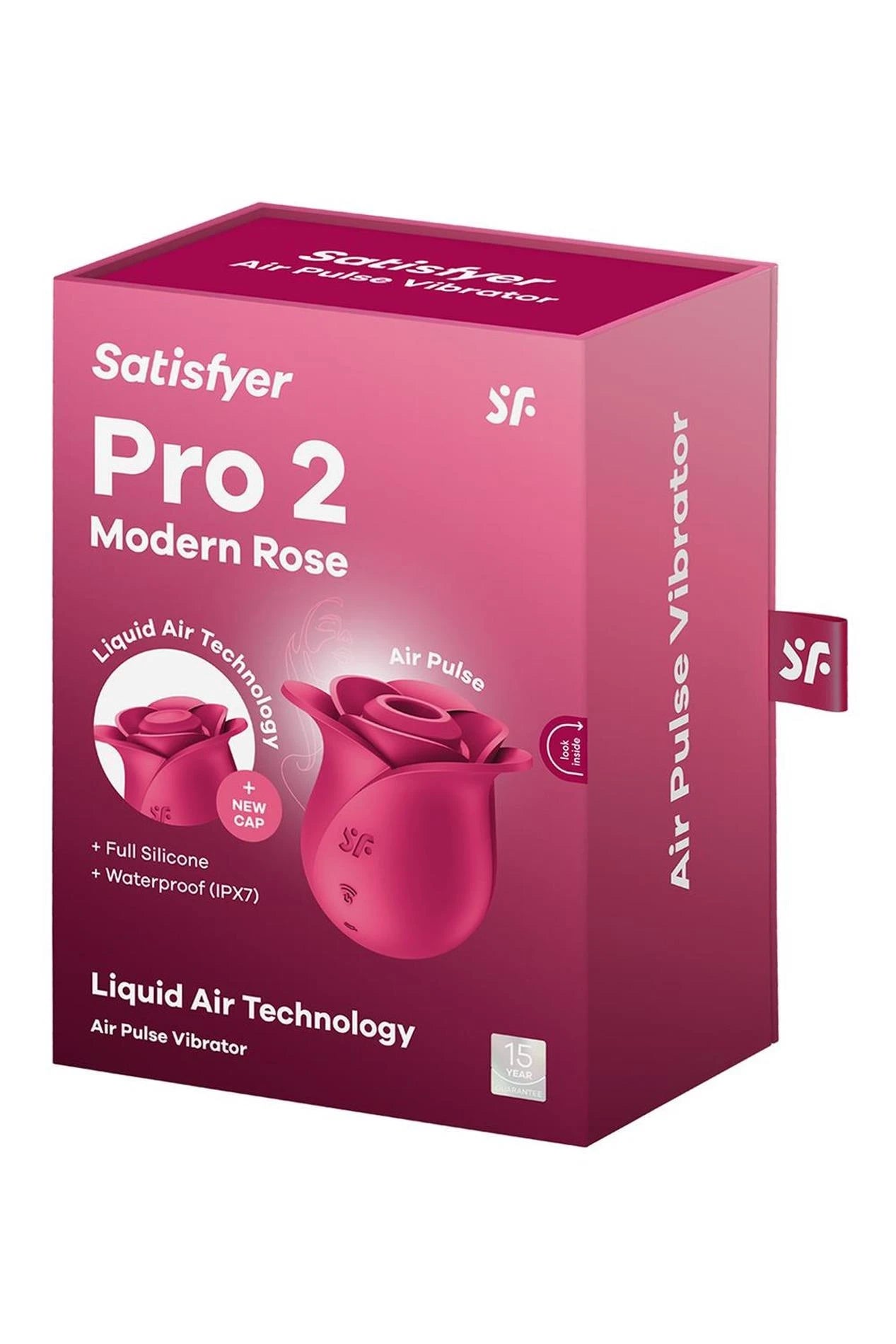 Pro 2 - Modern Blossom - Air Pulse Vibrator - Modern Pink