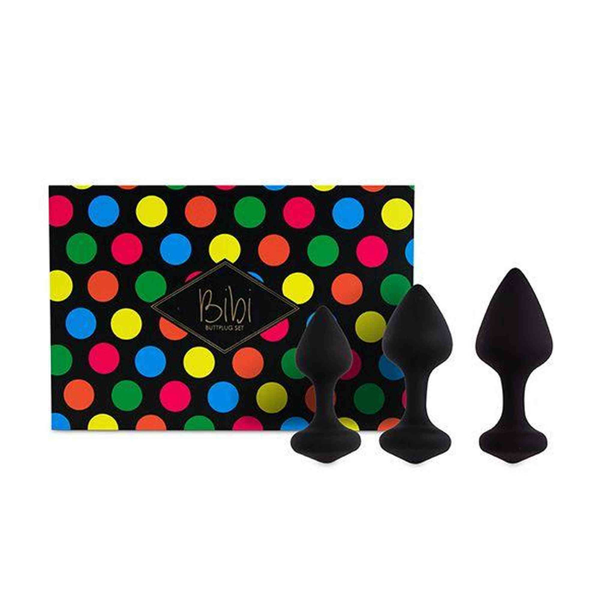 Plug anal Bibi – negro | FeelzToys