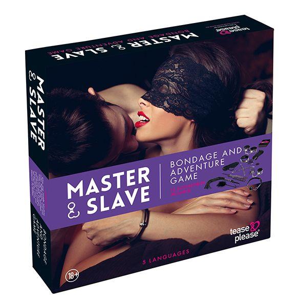 Jeu de Bondage Maître et Esclave Violet (NL-EN-DE-FR-ES-IT-SE-NO-PL-RU)
