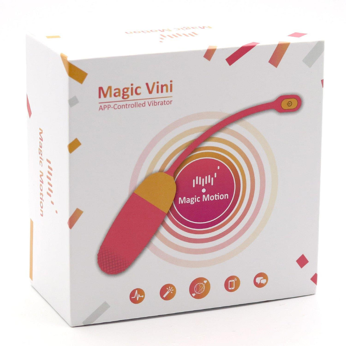 Vibrating egg Vini Controlled – rechargeable, orange | Magic Motion