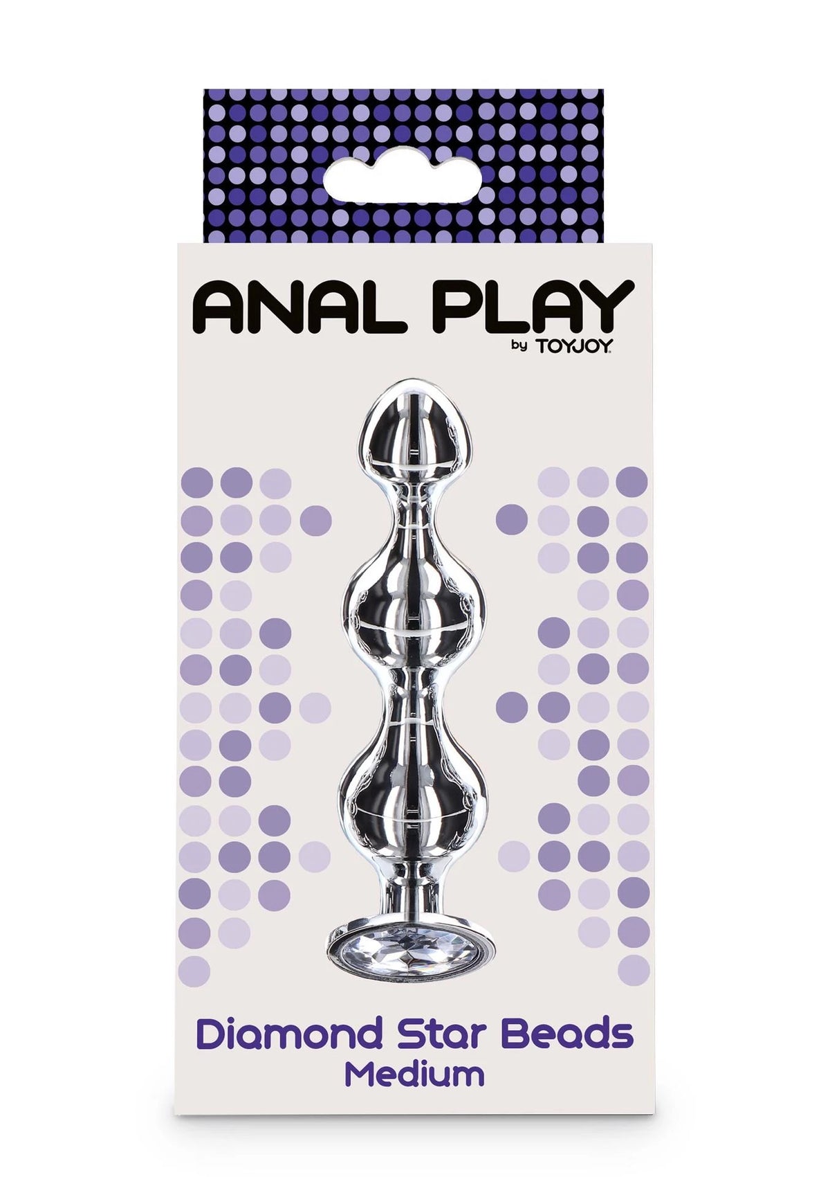 Plug anal Star – com joia, prateado 30-10577-X-SILVER | ToyJoy
