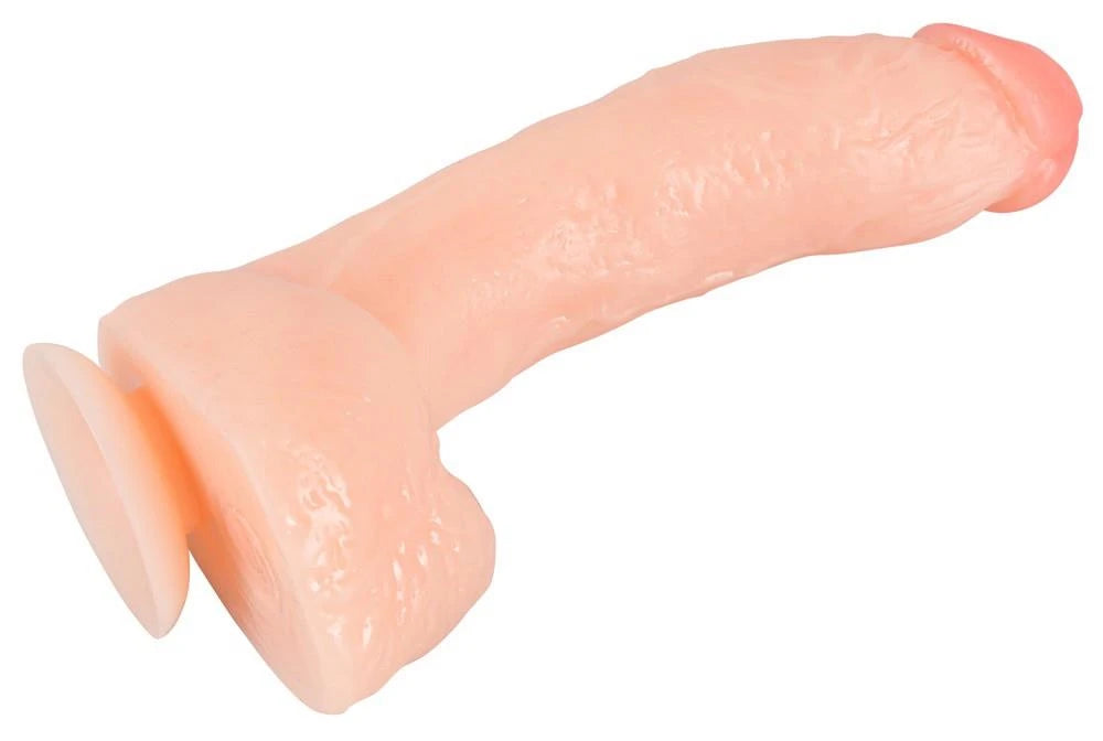 Dildo realistico Stallion 25.5 cm – con ventosa, nude | Realistixxx
