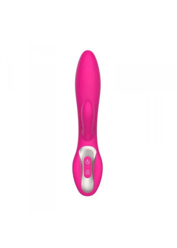 Vibrador rabbit Concave – recargable, rosa | Elys