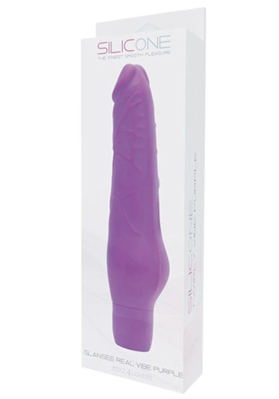 Vibratore realistico Glansee – viola