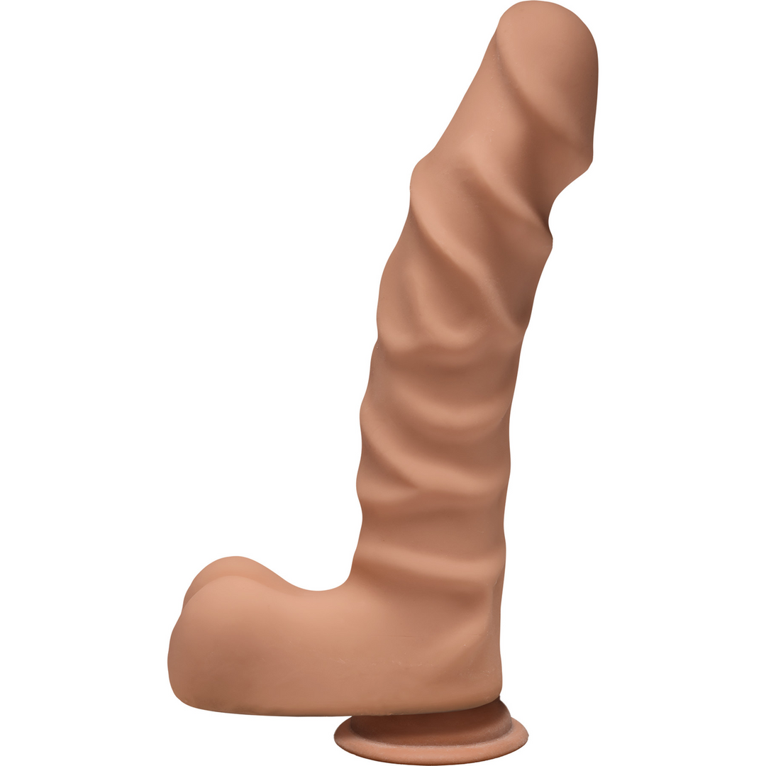 Ragin' D - Godemichet réaliste ULTRASKYN avec testicules - 9 / 22 cm