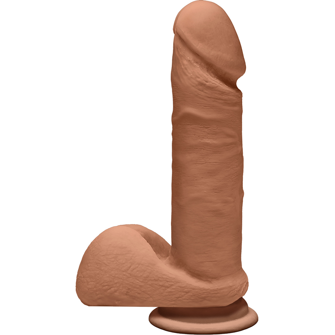 Perfect D - Godemichet réaliste ULTRASKYN avec testicules - 7 / 18 cm