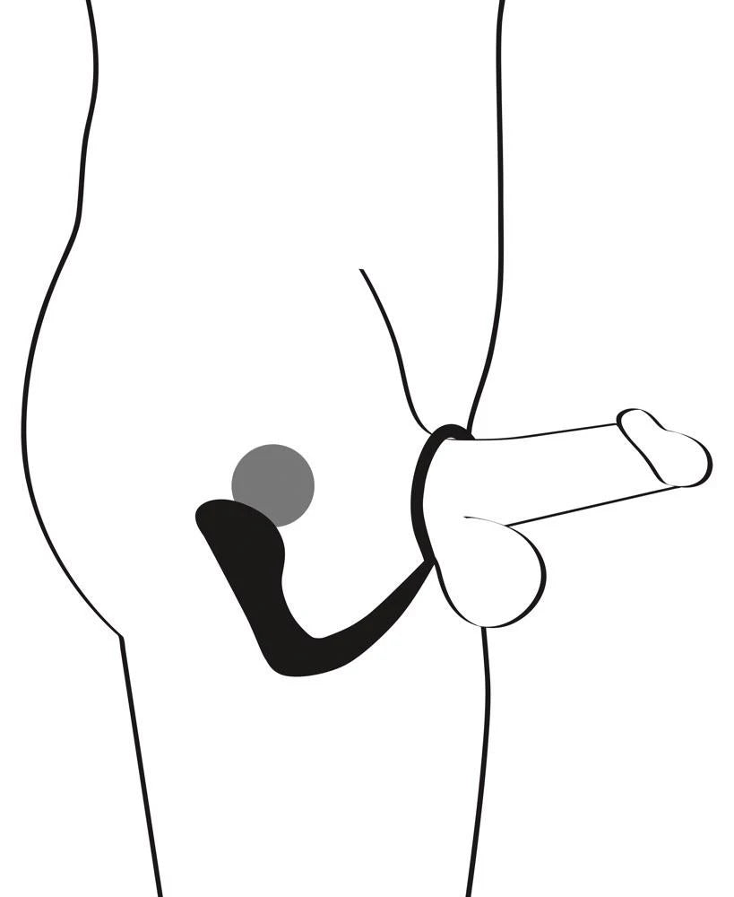 Cock ring – black 10 cm | Black Velvets