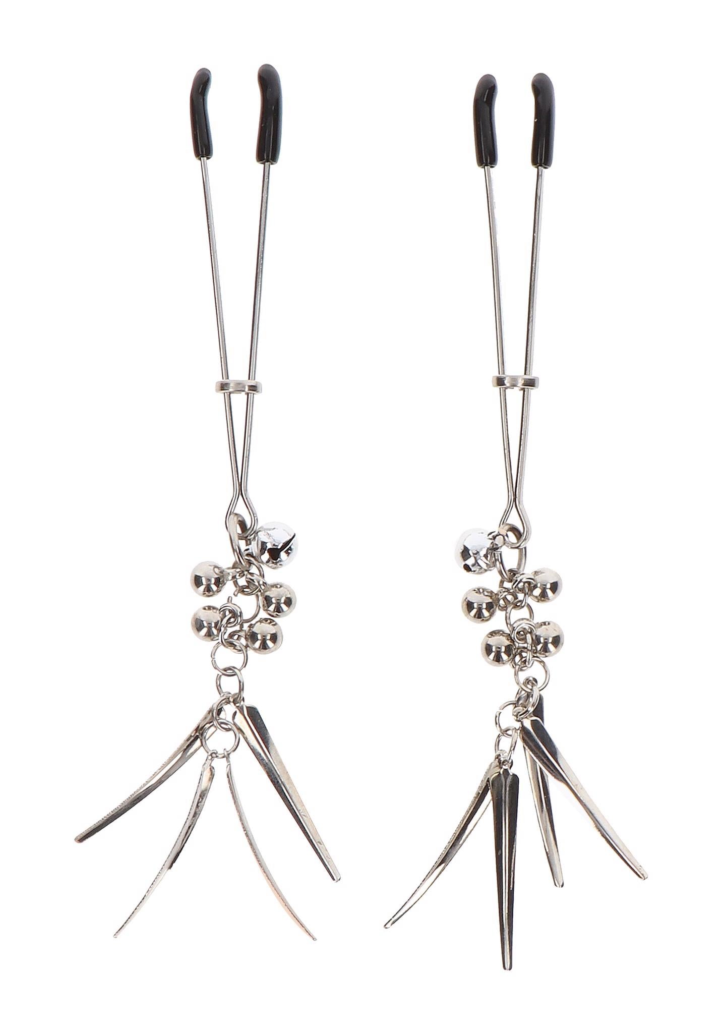 Pince à bijoux argentée
