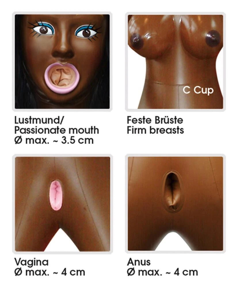 Boneca Tyra – nude escuro