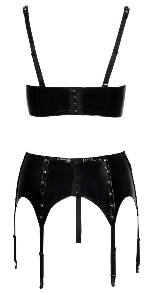 Ensemble soutien-gorge moulé en vinyle T. M