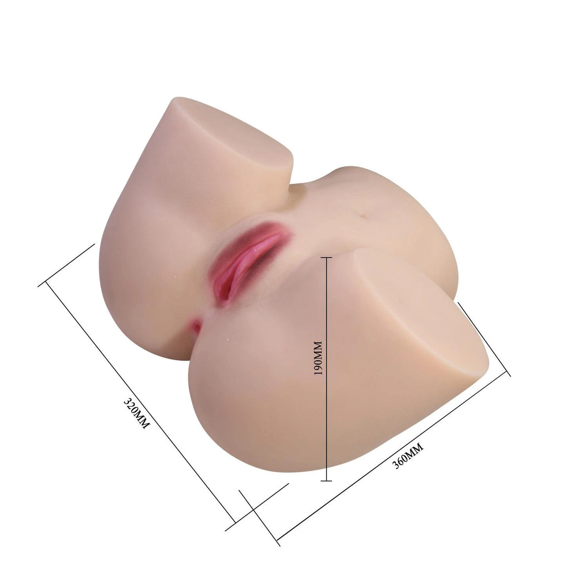 Masturbateur Liora – rechargeable, vibrant, nude | Crazy Bull
