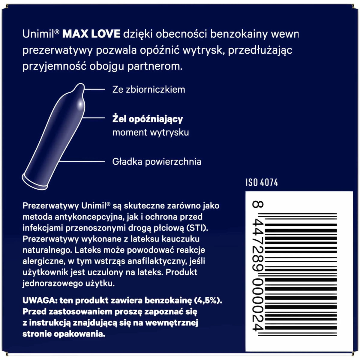 Kondome MAX | Unimil