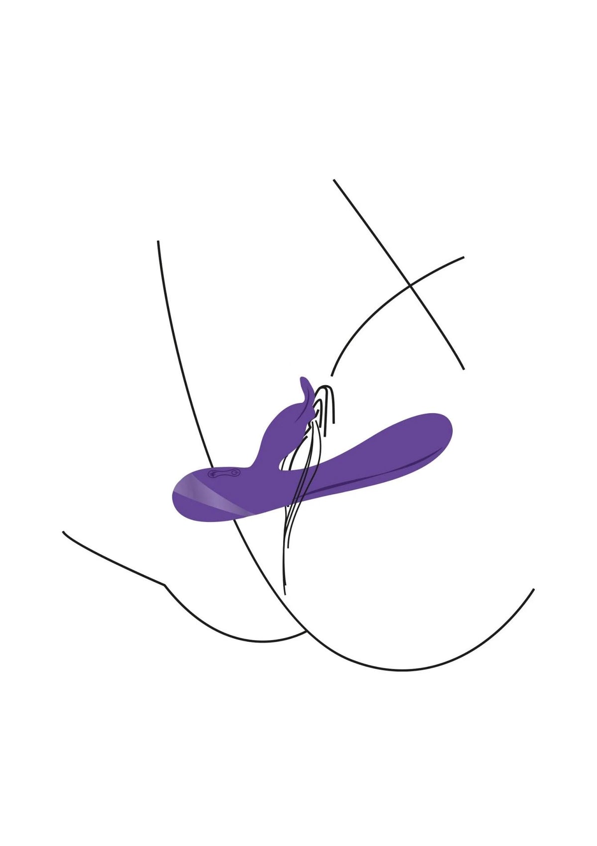 Vibratore rabbit Unlimited – viola | XOCOON