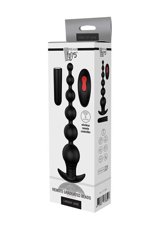 Chapelet anal Cheeky Graduating – avec télécommande, rechargeable | Dream Toys