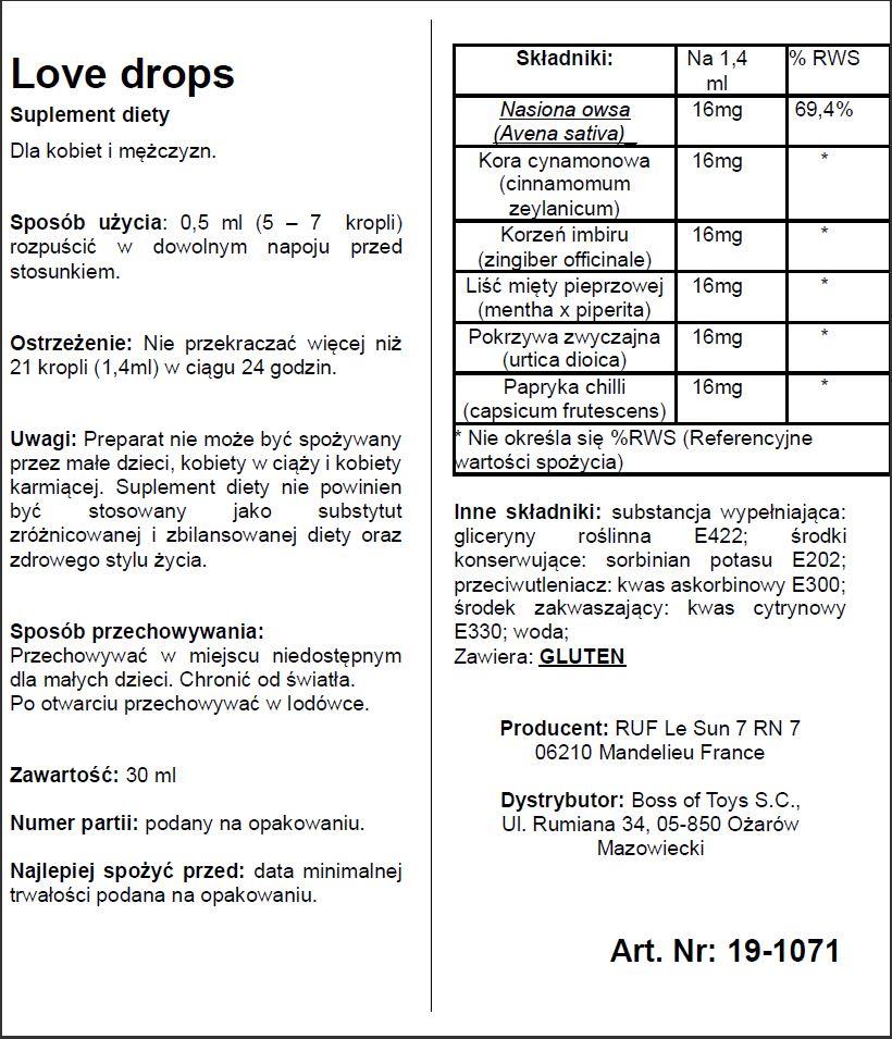 Integratore Supl.diety Drops 20 ml | Ruf