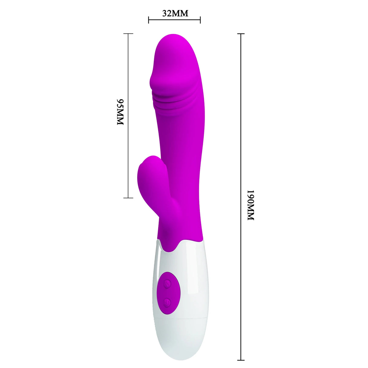 Vibrador punto G Snappy 30 funciones – fucsia | Pretty Love