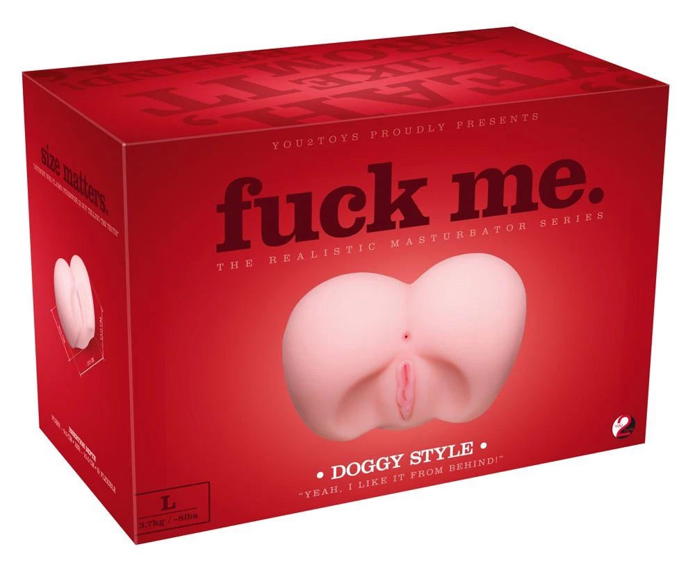 Masturbator Fuck me Doggy 19 cm – hautfarben