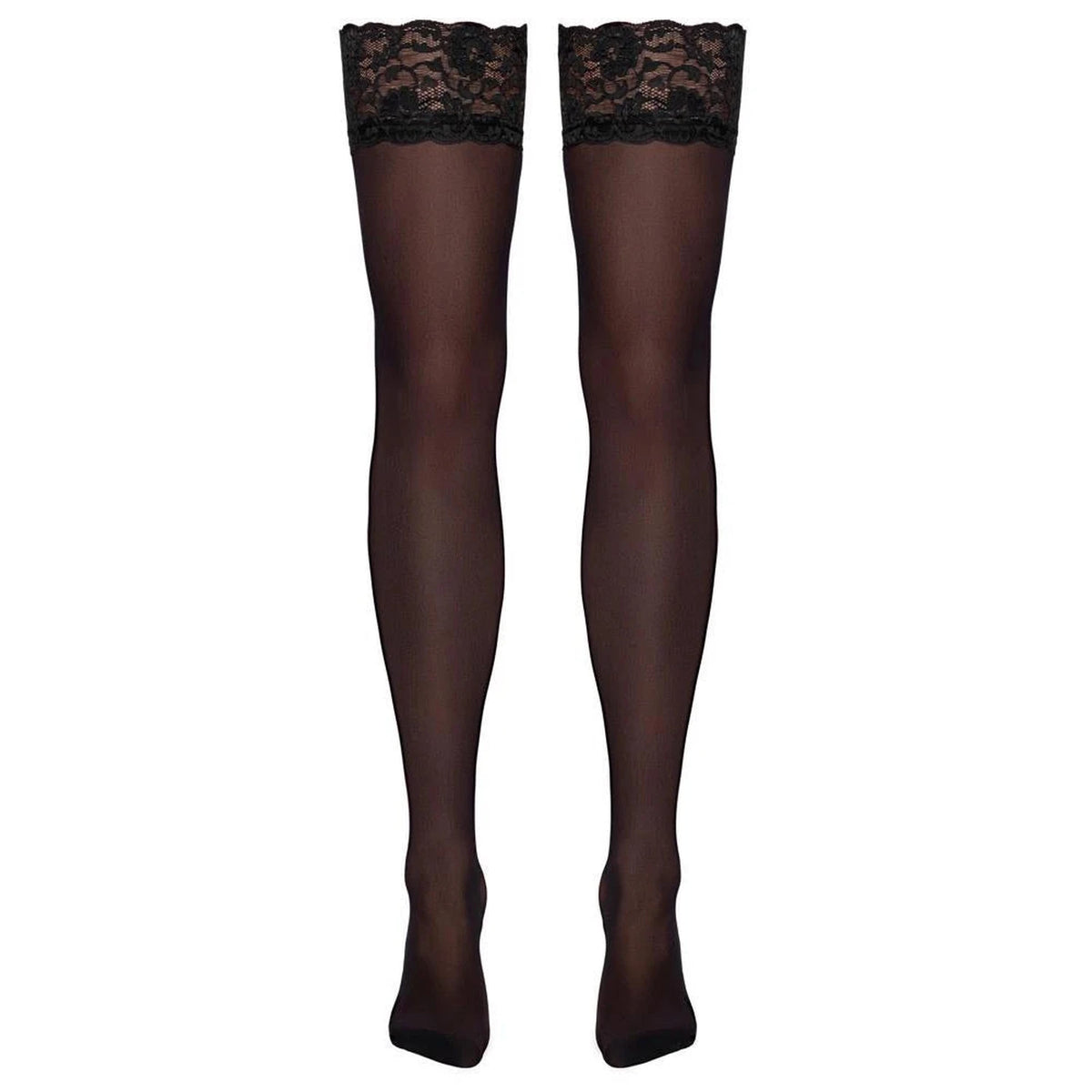 Bas – en dentelle, noir 25407891041 | Cottelli LEGWEAR