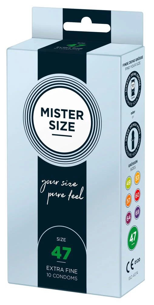 Preservativos – vegano 16 cm | Mister Size
