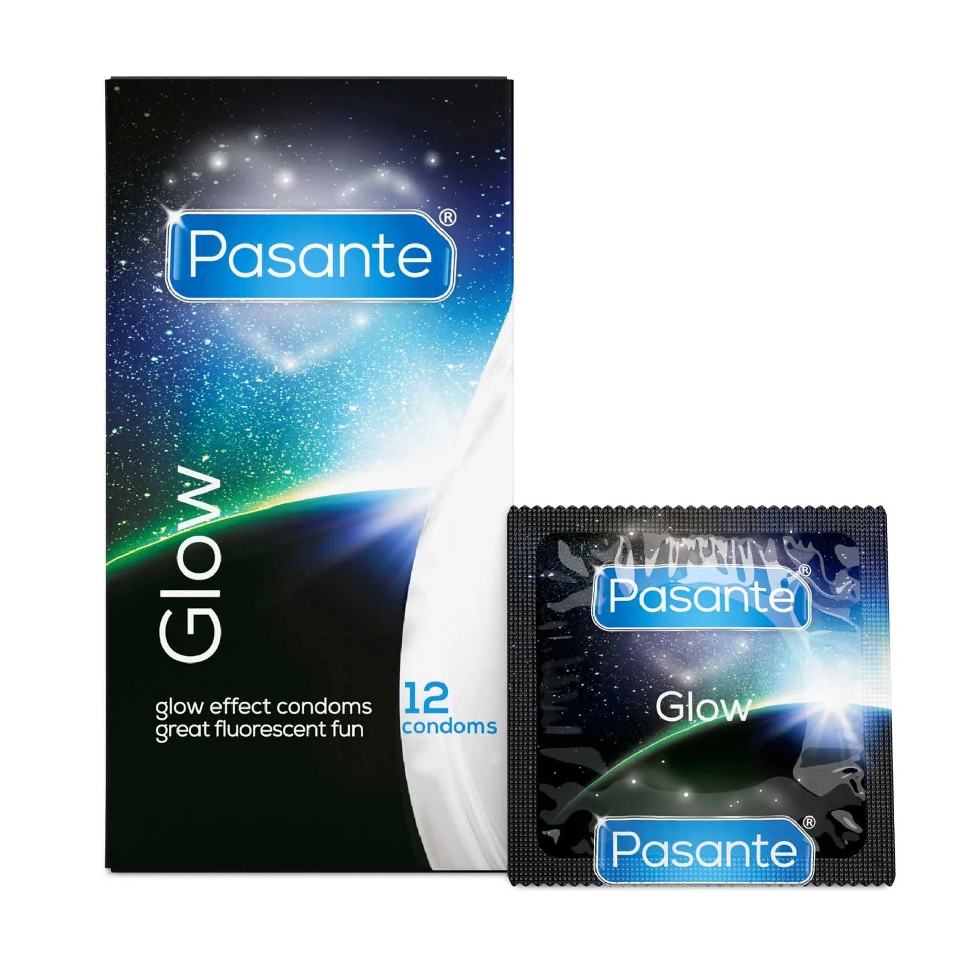 Préservatifs Pasante Glow 12 unités