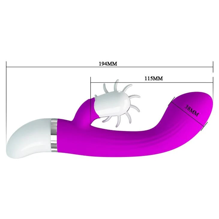 Vibromasseur point G Sheila 12 rotations 12 fonctions – rotatif | Pretty Love