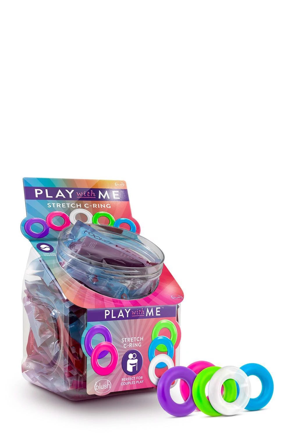 PLAY WITH ME STRETCH C-RING 50 PIÈCES
