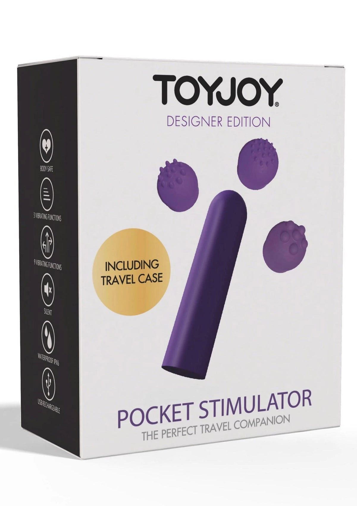 Stimulateur clitoridien – rechargeable, format poche, violet | ToyJoy