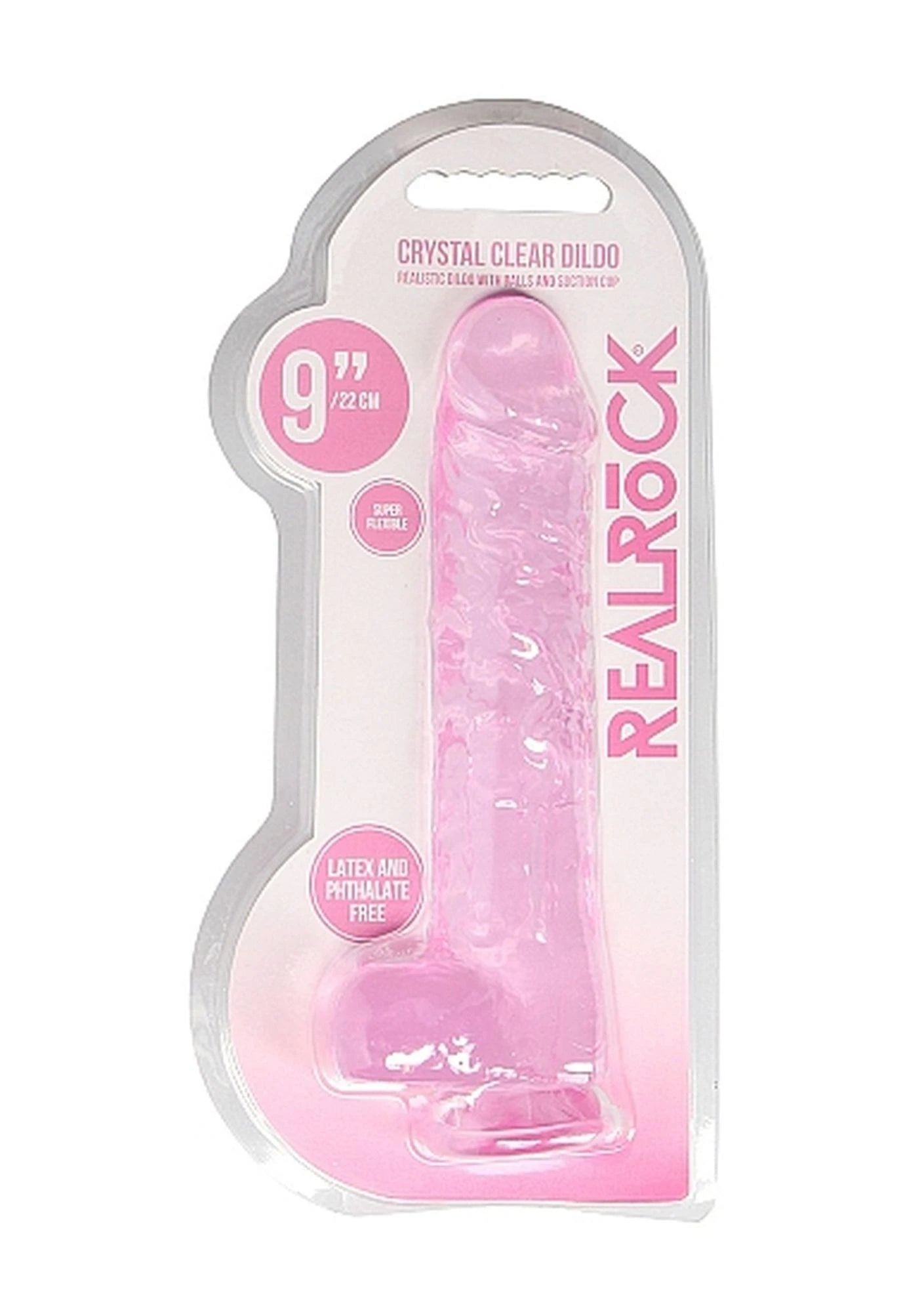 Realistic Dildo with Balls - 9 / 23 cm