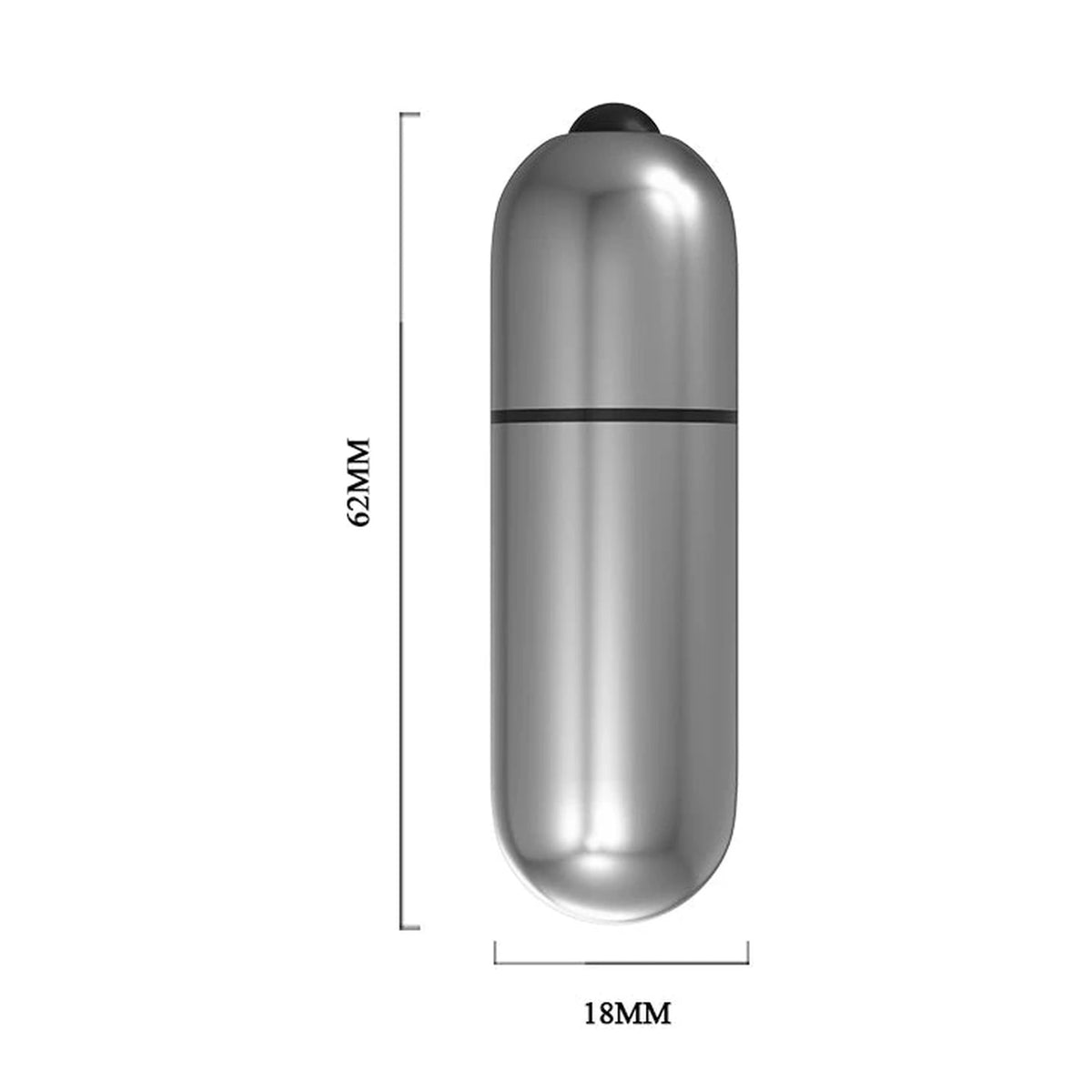 Mini vibratore – grigio | Baile