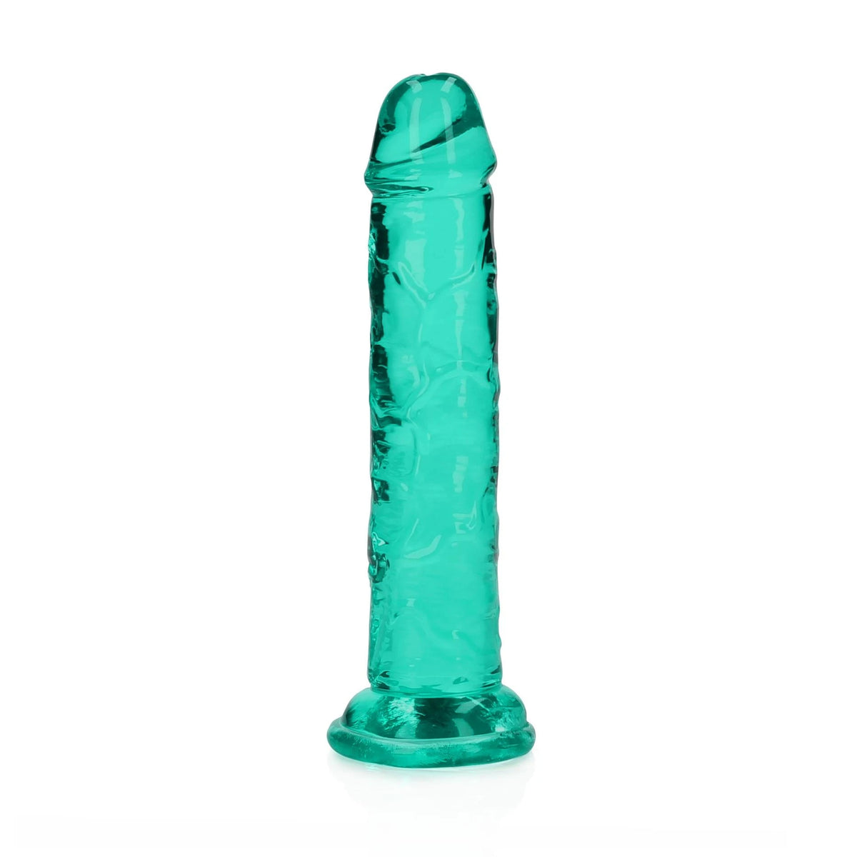 Dildo realistico Straight – con ventosa, turchese 4.9 cm | RealRock