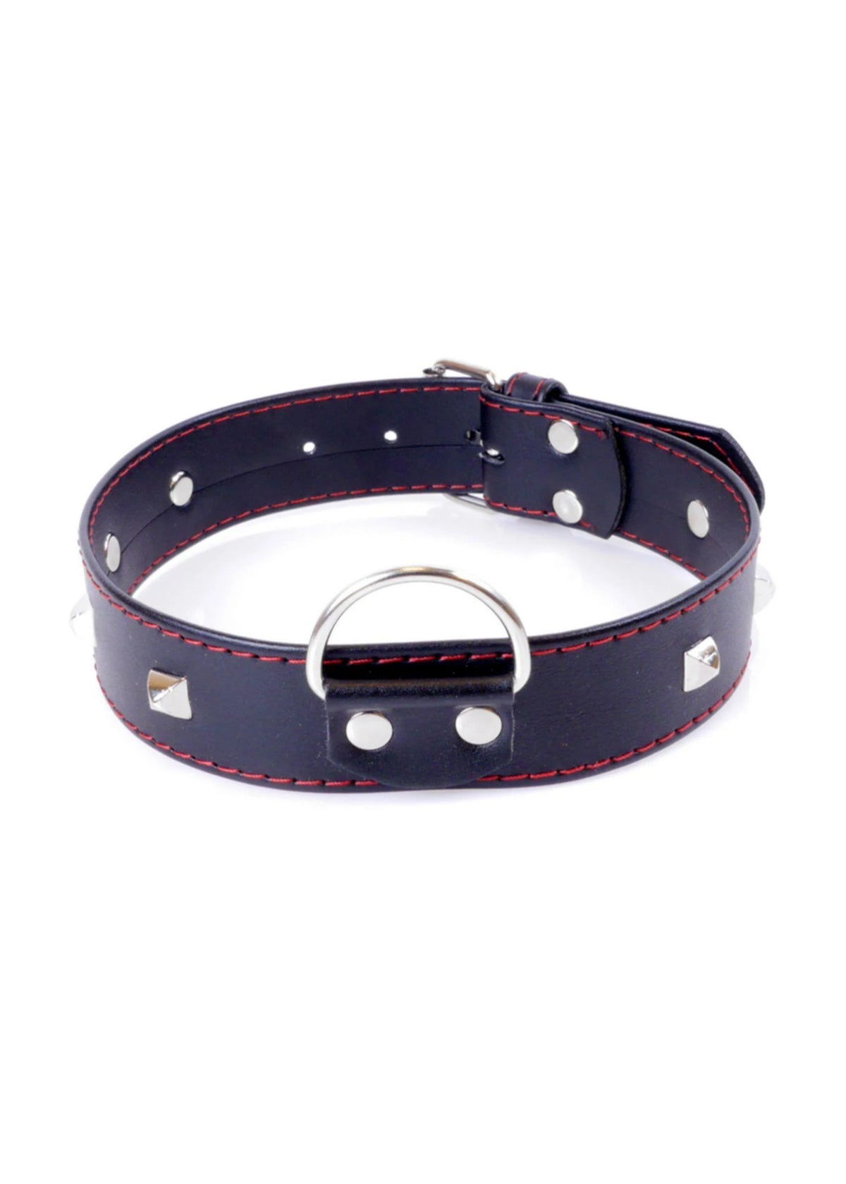 Costrizione bondage Collar with studs – nera 33-00113 | Favorites