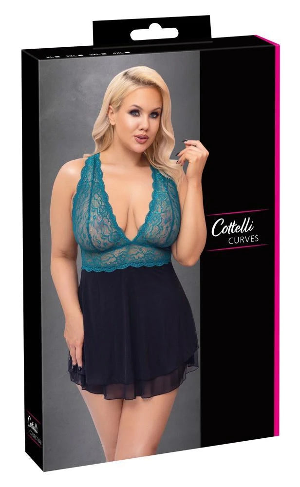 Babydoll pétrole2XL