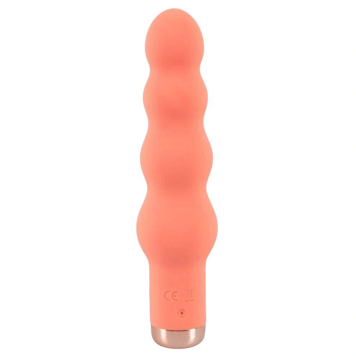 Mini vibratore 10 funzioni – ricaricabile, arancione | Peachy
