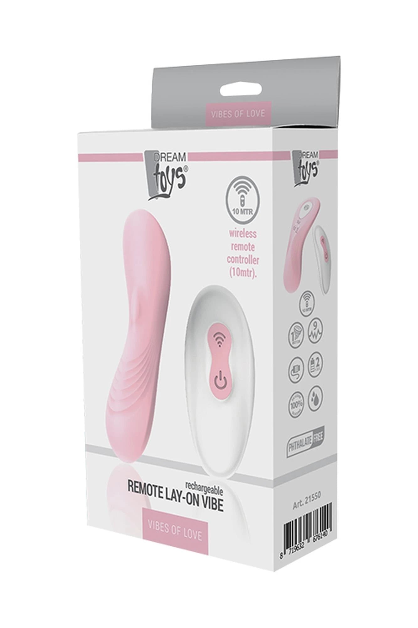 Stymulator-DREAM TOYS TÉLÉCOMMANDE VIBRO À POSER