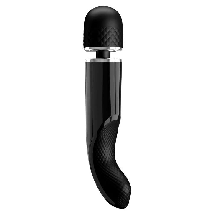 Masseur wand 7 fonctions – rechargeable, noir BI-014848 | Pretty Love