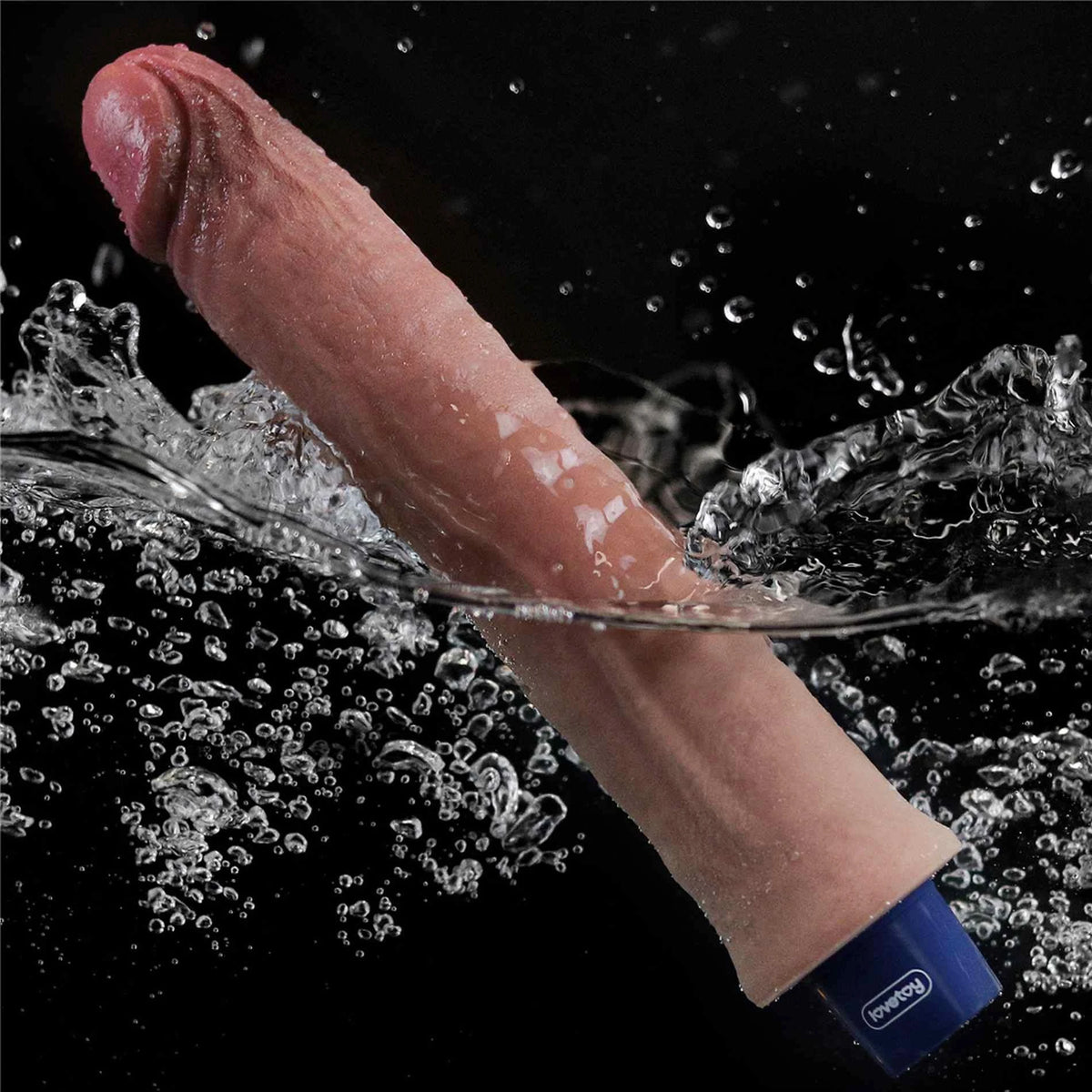 Gode Softee 24.5 cm – rechargeable, vibrant, nude | Lovetoy