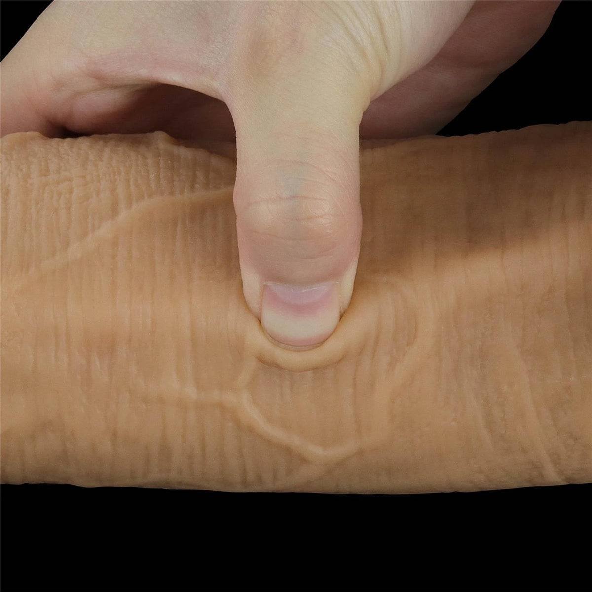 Dildo realistico Handle 30 cm – con ventosa, nude 10-LV411034 | Lovetoy