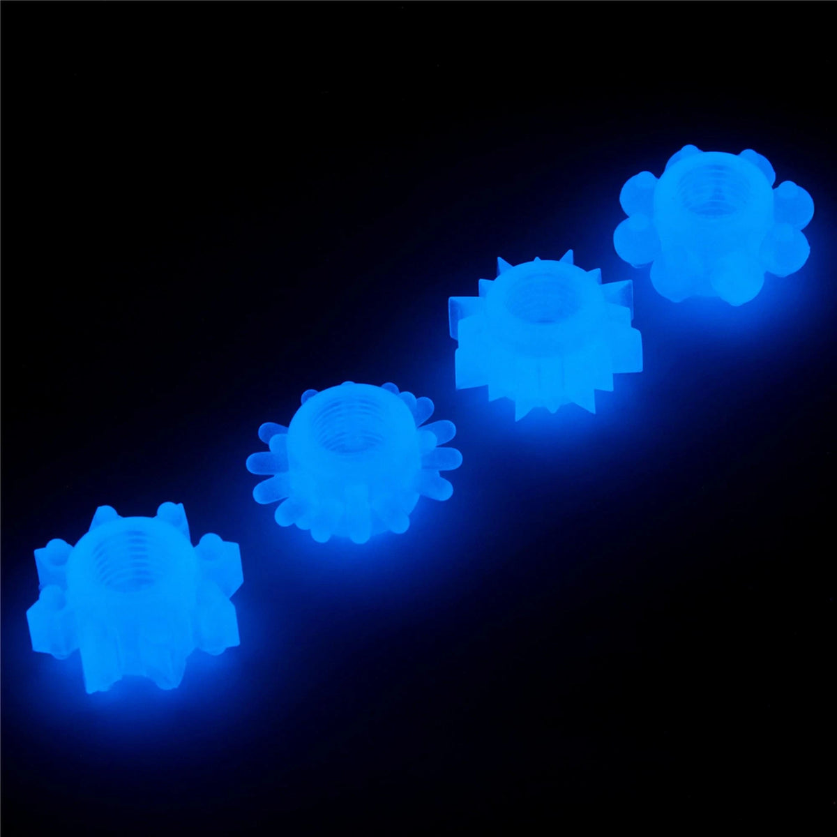 Anello fallico Lumino Play – vibrante, blu 10-LV343011 | Lovetoy