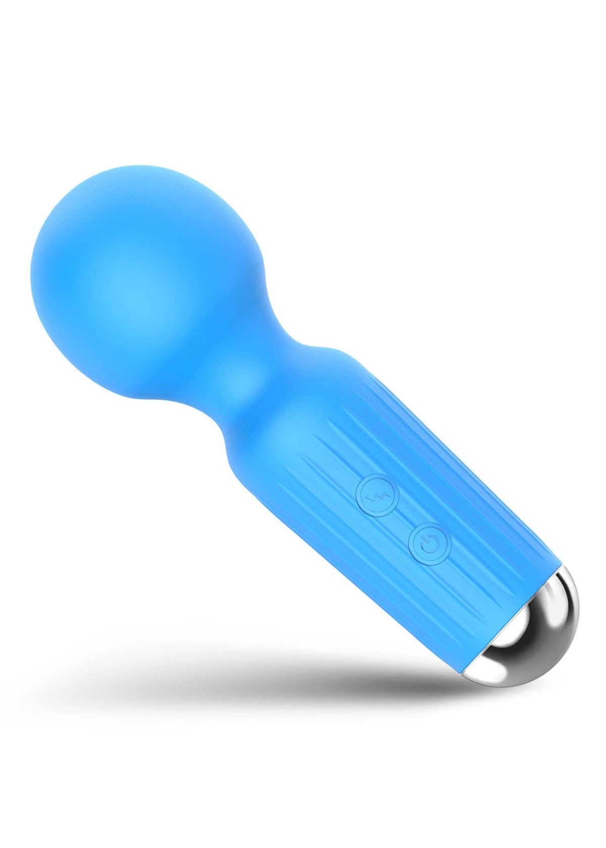 Massaggiatore wand Masager 20 funzioni – ricaricabile, azzurro | Favorites