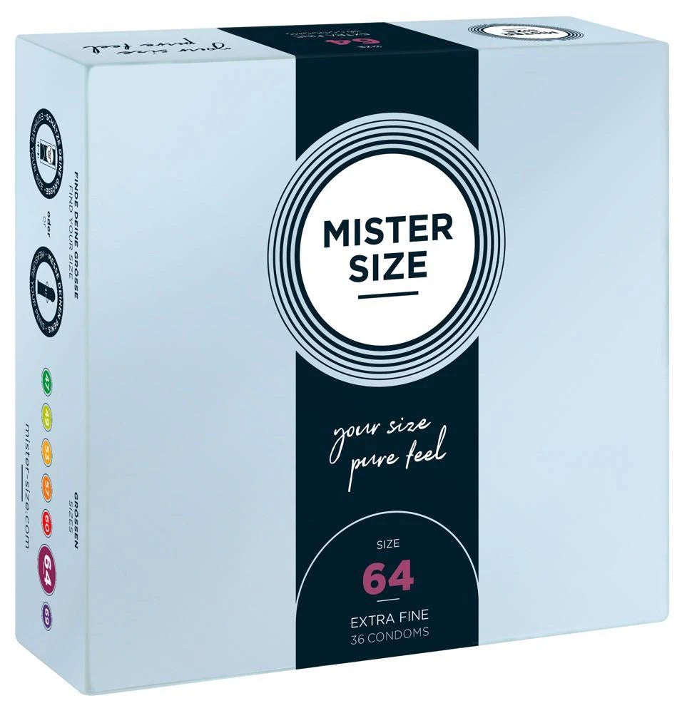 Mister Size 64 mm pack de 36