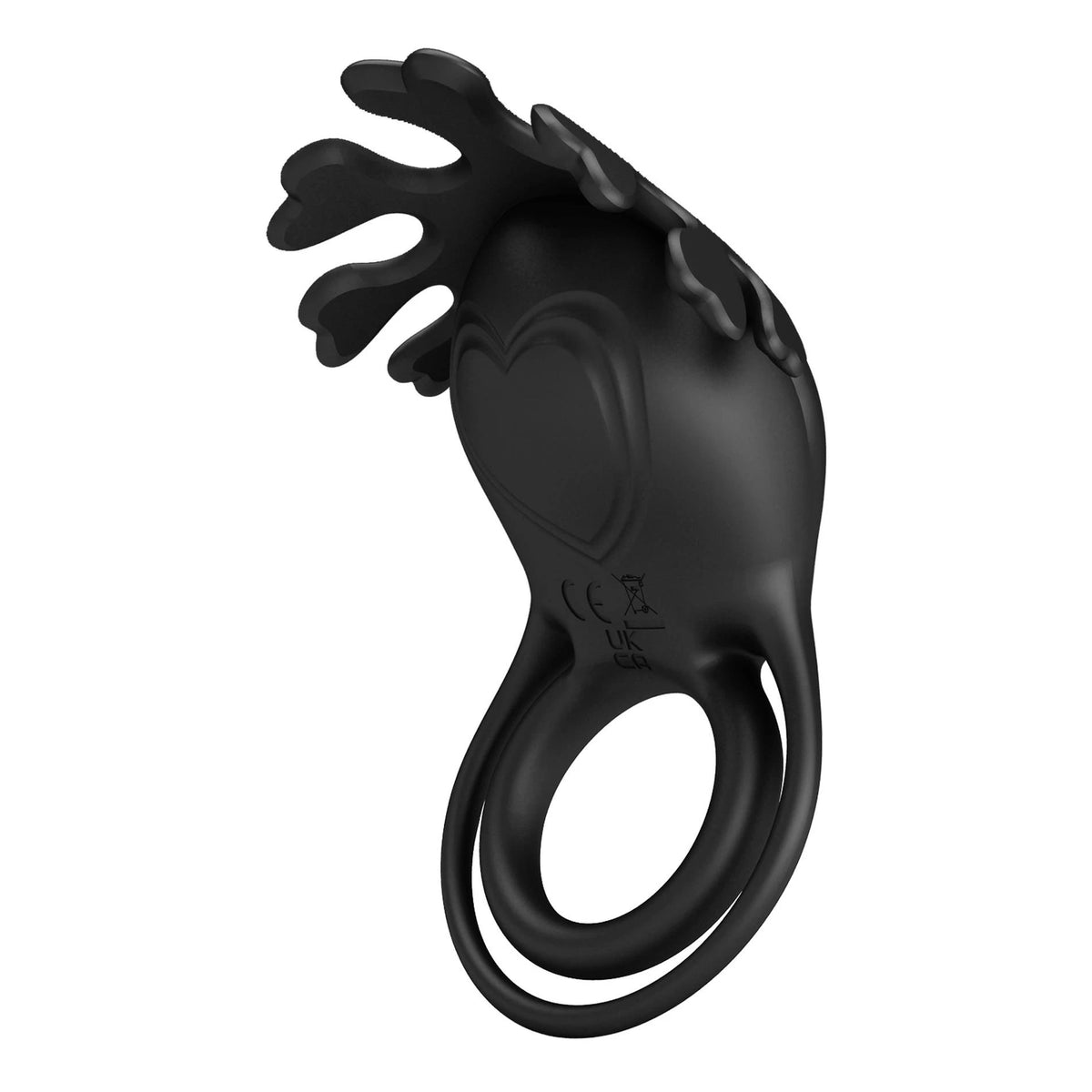 Anello fallico Vibrant Ruben 7 funzioni – ricaricabile, vibrante, nero | Pretty Love