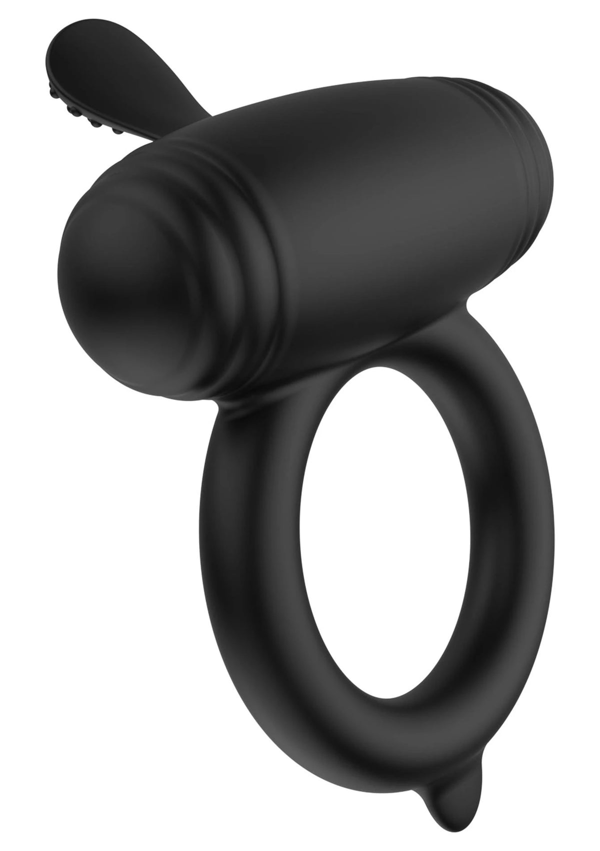 Anello fallico Excellence Pro – vibrante, nero | Hidden Desire