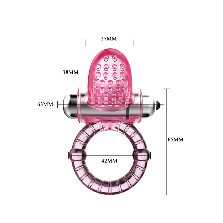 Anel peniano 10 funções – vibratório BI-014081 | Baile