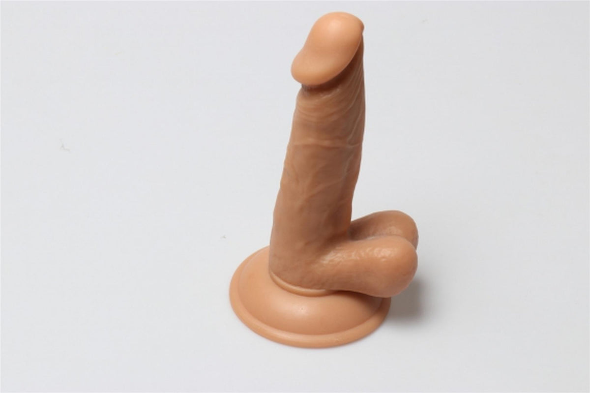 Dildo realista Rocket john – com ventosa, nude 20-BR103-FLESH | Power Escorts