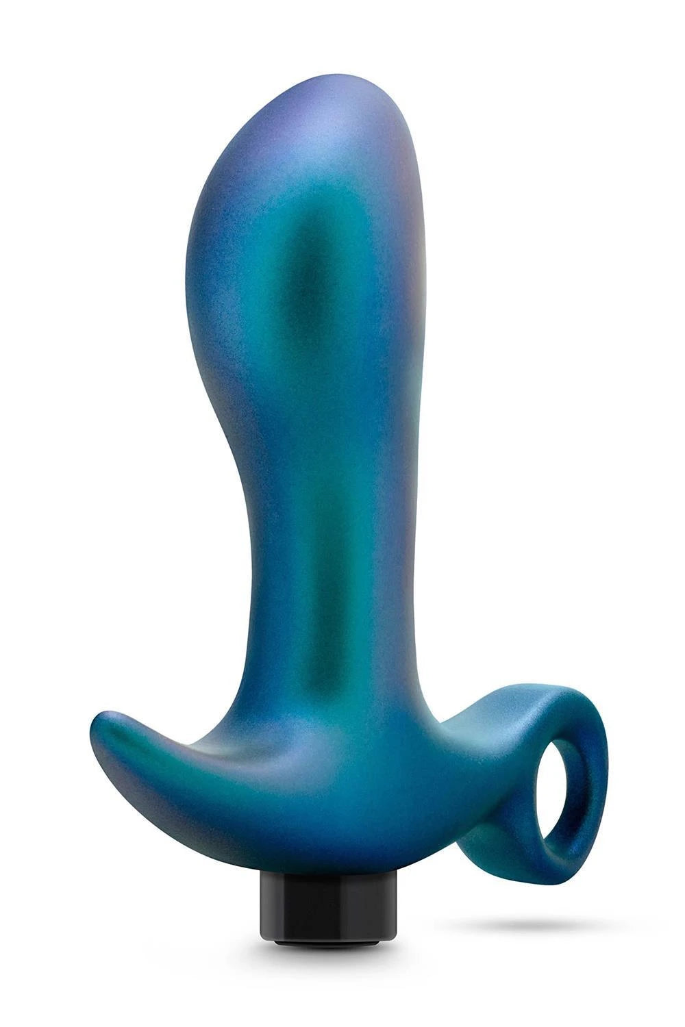Plug anal Adventures Matrix Teleportation 10.8 cm – vibrador, recargable, azul | Blush