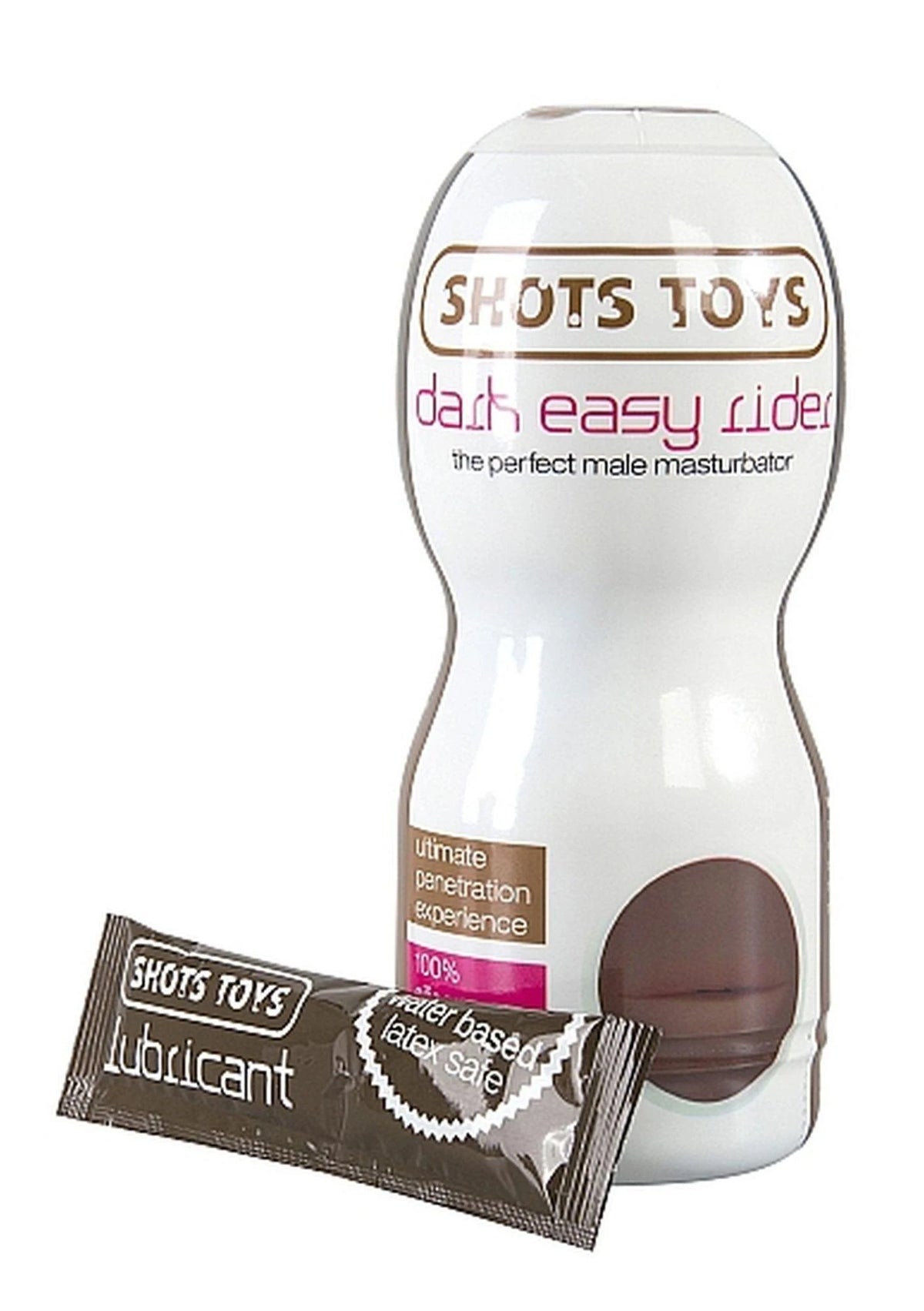 Masturbador Easy Rider 15.7 cm – de bolsillo, marrón 36-SHT016-5 | Shots Toys