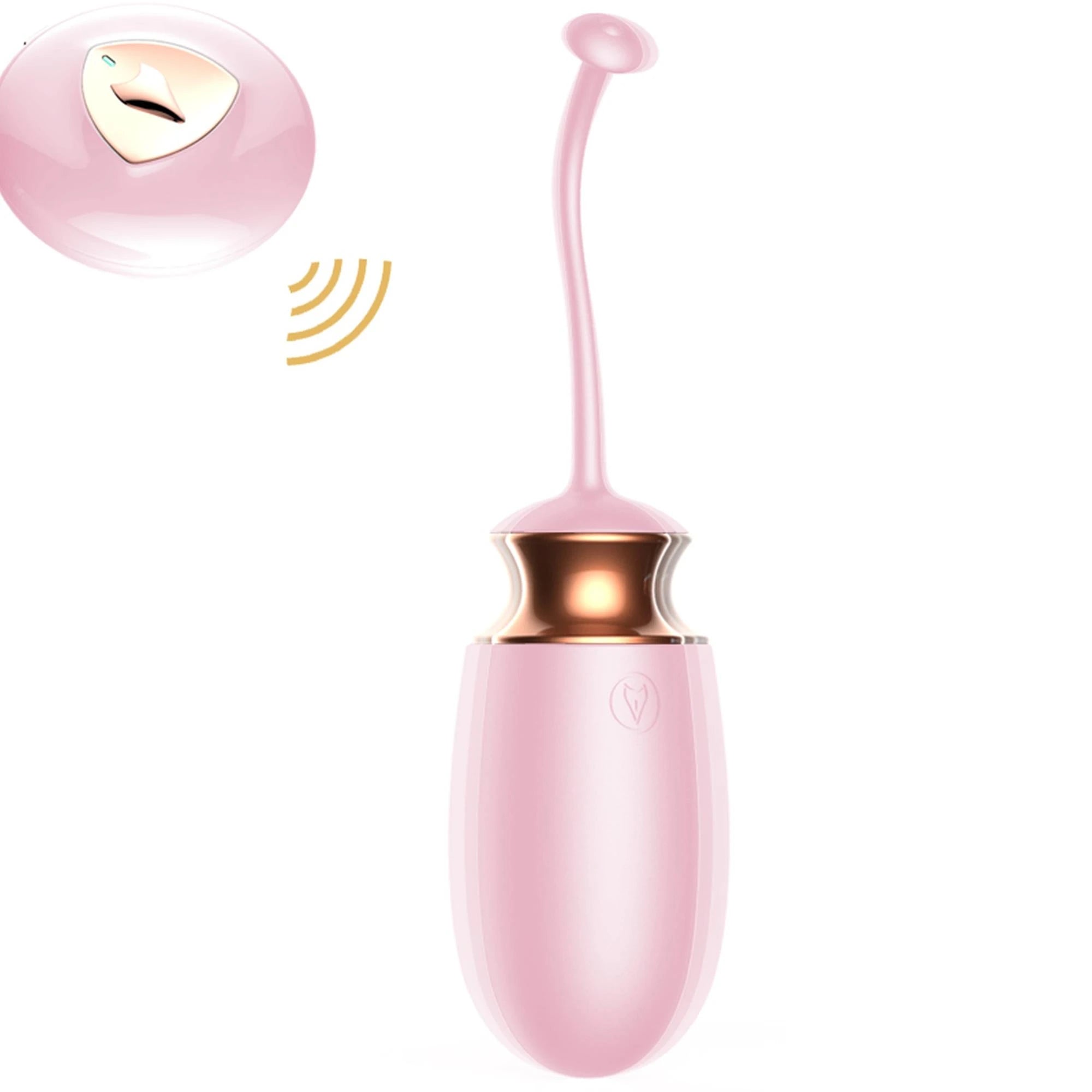 Œuf/vibr-Vibromasseur Œuf en silicone USB 10 fonctions / Chauffant / Commande vocale