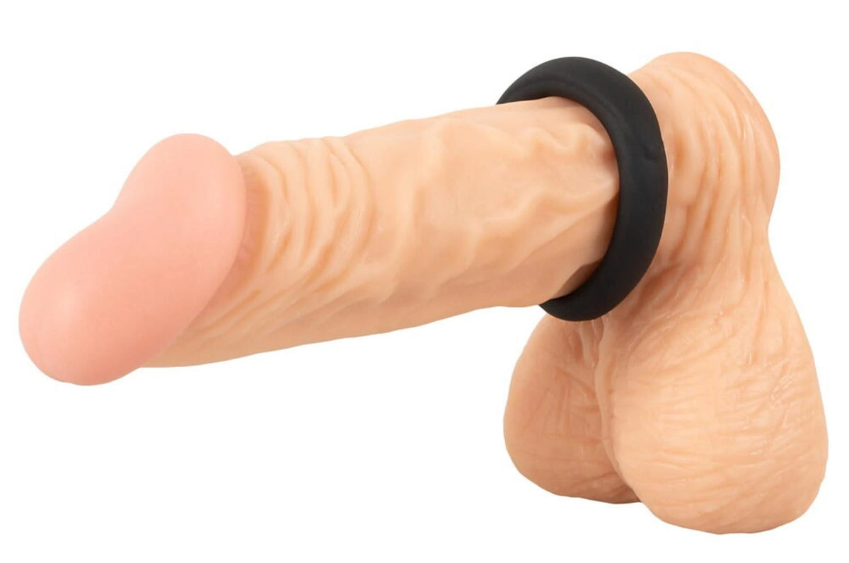 Anello fallico Single – nero | Erecto