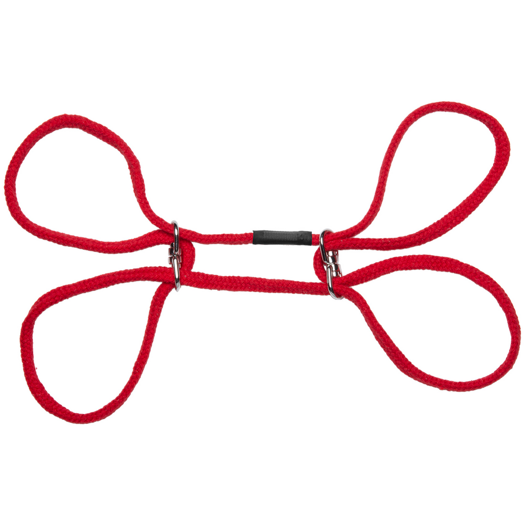 Manette 100% Wrist Ankle Cuffs – rossa | Doc Johnson